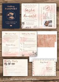 Destination Wedding Invitation Passport Invitation Tropical Etsy Destination Wedding Invitations Passport Passport Wedding Invitations Passport Invitations