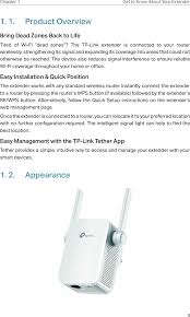 A tplink extender can be setup, by wps method and a web management page. Wa855rev4 300mbps Wi Fi Range Extender User Manual 5 Users Manual Tp Link Technologies