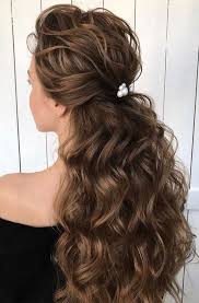 Unfortunately, straight hair has the tendency to look limp and dull when left unstyled. 43 Gorgeous Half Up Half Down Hairstyles That Perfect For A Rustic Wedding