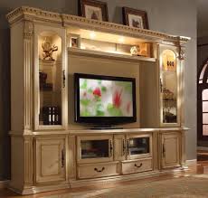 Athens Classic Antique White 62 Tv Entertainment Center Wall Unit Wall Entertainment Center Living Room Entertainment Center Tv Entertainment Centers
