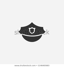 Police Hat Icon Illustration Vector Cop Sign Symbol Police Hat Icon Icon Illustration