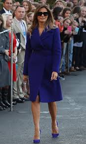 Melania trump championed us brands on a state visit to japan, where she and donald trump met japan's newly appointed emperor naruhito. Melania Trump S First Lady Style Photo 1