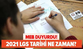 2021 yılında da yeni adaylar en iyi liseye yerleşebilmek için sınavda ter dökecek. Meb Son Dakika 2021 Lgs Tarihi Ne Zaman Liselere Gecis Sinavi Hangi Tarihte Ayin Kacinda Yapilacak