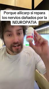 ¿Por qué Allicarp es efectivo para reparar los nervios dañados por la  neuropatía?