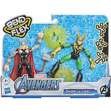 Loki first appeared in journey into mystery #85 (october 1962). Dualpack Thor Vs Loki Marvel Avengers Bend And Flex Hasbro F0245