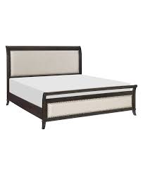 Upholstered bed includes headboard, sideboards and footboard. Homelegance Terrace Upholstered Bed King Reviews Furniture Macy S