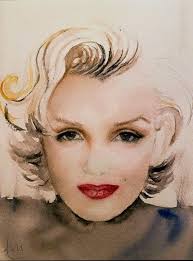 Portrait study in watercolor by JR Monks. jrmonks.com