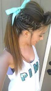This Is A Perfect Hairstyle For Cheer Practice Or A Comp Hair Styles Pretty Hairstyles Hair Looks