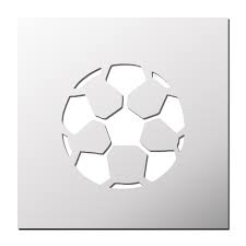 Pochoir Ballon De Foot Ballon De Foot Anniversaire Theme Foot Anniversaire Foot