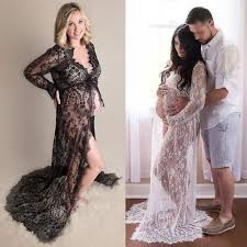 Maternity Maxi Gown Wedding Party Dresses Photography Maternity Dress Plus Size Clothing Black Lace Maternity Dress Lace Maternity Dress Maxi Dress Wedding
