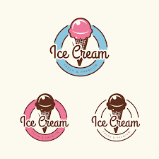 Ice Cream Shop Logo Ice Cream Logo Ice Cream Art Ice Cream Design