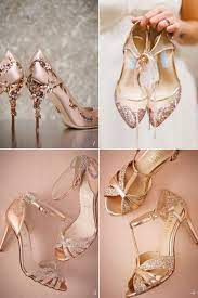 26 Stunning Rose Gold Bridal Apparel Ideas Praise Wedding Gold Wedding Shoes Rose Gold Wedding Shoes Bridal Shoes Vintage