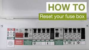 A fuse box is the box that houses the fuses and relays of an electrical system. How To Reset Your Fuse Box Youtube