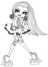 Frankie Stein Monster High Coloring Page Monster Coloring Pages Cool Coloring Pages Cute Coloring Pages