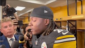 Kaleb Johnson won't admit who is at fault when asked about the play that  cost the Steelers the game against Seattle