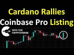 Coinbase pro, coinbase's platform for experienced and professional traders, announced around 17:00 utc on tuesday (march 16) that it will soon be listing cardano's ada token. Rzxyi2rhgiqi3m
