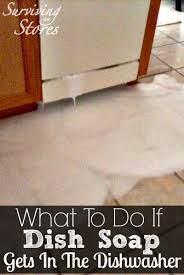Trying to use regular dish soap in a dishwasher will leave you with nothing but suds on your. What To Do If You Ever Put Dish Soap In The Dishwasher Surviving The Stores