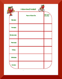 Exercise Behavior Charts