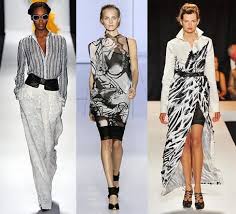 Black And White Fashion Show Crazy Outfits Photo Credit Nymag Com Black And White Pattern At Carolina Herrera Black White Fashion Fashion Black White