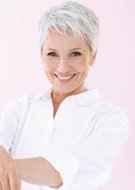 If you've got fine hair, each individual strand is relatively small in diameter. F Gabriela Rickli Fashion Model Management S P A Thin Fine Hair Short Hair Styles Pixie Short Grey Hair