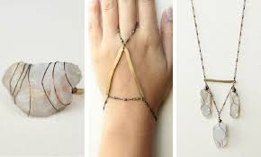 Thread Stone Jewelry Stone Jewelry Jewelry Wire Wrapped Jewelry