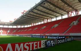 Olympiacos football club, also known simply as olympiacos, olympiacos piraeus or with its full name as olympiacos c.f.p., is a greek profess. Stadio Georgios Karaiskaki Stadion In Pireas Piraeus