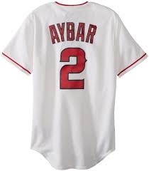 MLB Men's Los Angeles Angels of Anaheim Erick Aybar White Home Short Sleeve  6 Button Synthetic Replica Baseball Jersey (White, Small) : Amazon.com.au:  Sports, Fitness & Outdoors