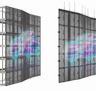 EA1000TOR Outdoor Transparent LED Screen Rental - EagerLED