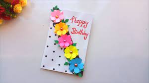 In this page, you will learn how to fold card, plenty of fun. Beautiful Handmade Birthday Card Idea Diy Greeting Cards For Birthday Youtube