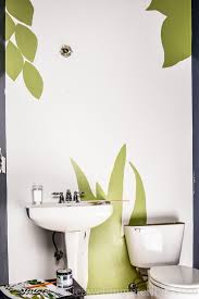 See more ideas about bathroom themes, bathroom decor, decor. How To Paint A Mural An Inexpensive Wallpaper Alternative Jessica Welling Interiors