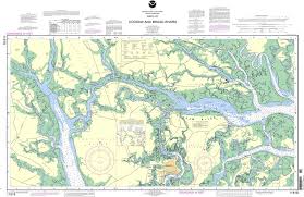 Noaa Chart 11519 Parts Of Coosaw And Broad Rivers