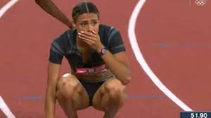 Olympic track and field trials and supplant now former record holder . Tokyo Olympics 2021 Sydney Mclaughlin World Record 400m Hurdles Athletics Us Olympic Trials