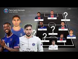 Exam to be held on february 5 ,6, 12 and 13. Paris Saint Germain Potential Line Up Next Season 2021 2022 Ft Donnarumma Wijnaldum Hakimi Youtube