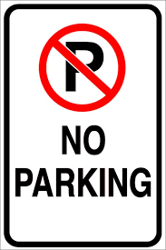 Temporary no parking signs (tnp) are for commercial vehicles involved in moving, construction activity, special events, or large deliveries. No Parking Symbol Metal Drcopy Com