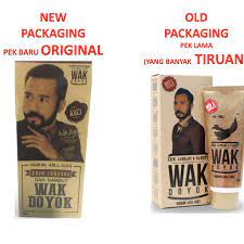 Wak doyok krim dibuat di malaysia dan sudah menyebar hampir ke seluruh asia. New Wak Doyok Krim Jambang Direct Hq 100 Original Moneyback Guarantee Shopee Malaysia