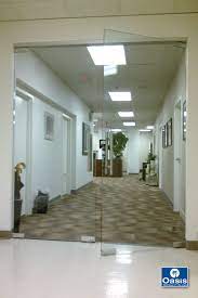 Each interior glass system is tailored to effectively divide and organize a variety of commercial and office spaces. All Glass Entry Systems Interior Office Doors Oasis Specialty Glass Ma