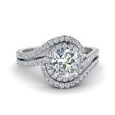 Saw something that caught your attention? 1 Ct Diamond Round Twisted Halo Engagement Ring In 14k White Gold Fascinating Diamonds