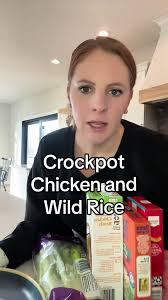 Crockpot Chicken and Wild Rice Soup Ingredients: 2 chicken breasts 2 cloves  of garlic, minced 1 tablespoon butter 1 medium onion 3 stalks of celery 1  cup of carrots 1 box of Uncle Ben's wild rice with ...