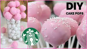How To Make Cake Pops Diy Starbucks Homemade Copycat Birthday Cake Pops Recipe Youtube Cake Pops How To Make Cake Pop Recipe Birthday Cake Pops