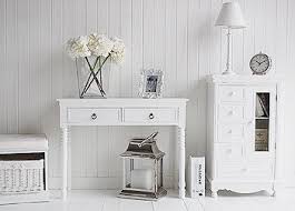 New England White Console Table Hallway Furniture White Console Table Console Table Hallway Hall Console Table
