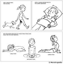 Yoga Poses To Help With Lactose Induced Cramps Cramps Relief Menstrual Cramps Menstrual Cramp Relief