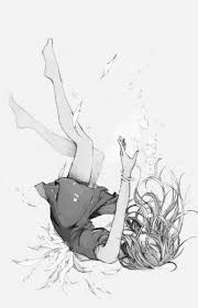 Anime 946359 Falling Black And White And Wings On Favim Com Some of you may remember i wrote this story a long time ago story title: