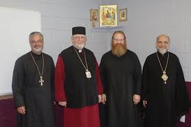 Diocesan Hierarchs visit St. Tikhon's Seminary