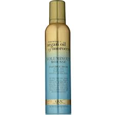 Heat activated technology activates curls to keep hair bouncy in naturally curly or wavy hair. Ogx Renewing Argan Oil Of Morocco Voluminous Mousse Flexible Hold 8 Ounce By Organix Amazon De Beauty