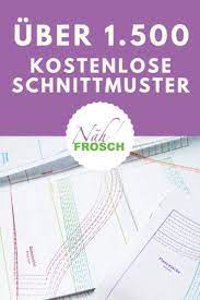 Uber 1 500 Kostenlose Schnittmuster Nahanleitungen Und Freebooks