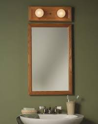 Nutone 8778 Grant Recessed 16 1 4 W X 26 1 4 H Honey Oak Framed Mirror Medicine Cabinet By Nutone 171 96 Shap Recessed Cabinet Honey Oak Adjustable Shelving