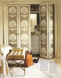 Wallpaper On Folding Doors To Give Them A More Chic Look If It Doesn T Look Home Home Decor Interior