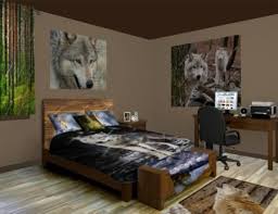Multicoloured wolf design cushion cover 17 x 17 home sofa decor. Wolf Wall Murals Custom Mural Wolf Wall Sticker Sizes Kids Bedroom Makeover Bedroom Themes Living Room Themes