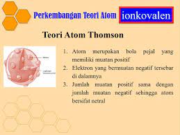 Pokok teori atom thomson dititikberatkan pada. Pokok Teori Atom Thomson Dititikberatkan Pada Brainly Co Id