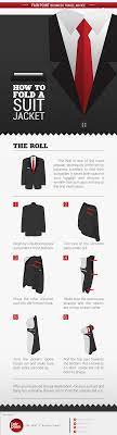 How To Fold A Suit Jacket For Travel Free And Best Infographics Fold Suit Jacket Suit Jacket Jackets